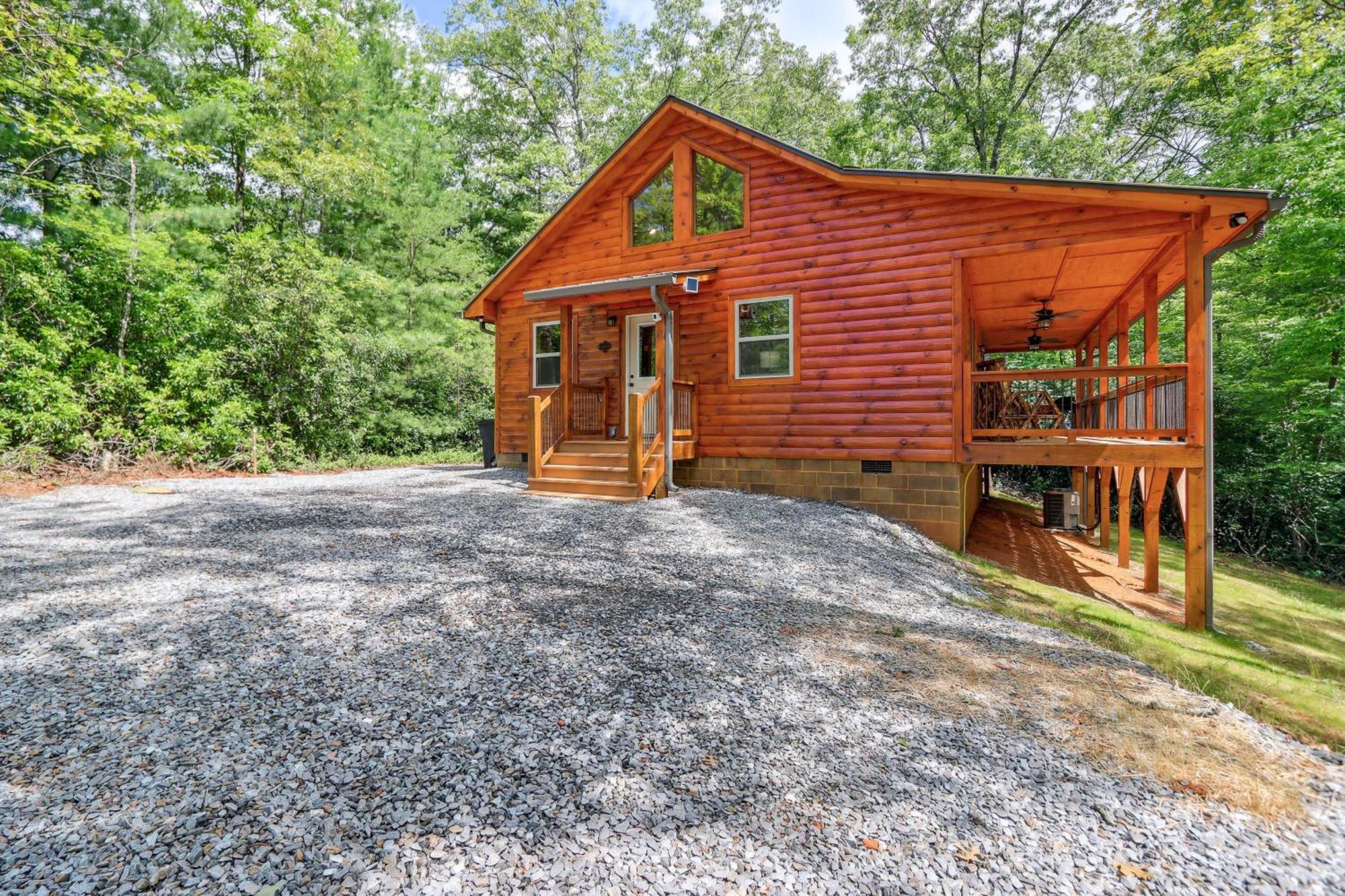 Private Murphy Cabin Rental With Wraparound Porch! Dış mekan fotoğraf